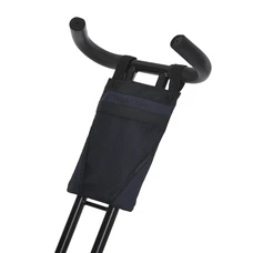 Велосипед с родительской ручкой Turbo Trike MT 1006-9, свет, музыка, пульт, темно-синий фото 31