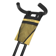 Велосипед с родительской ручкой Turbo Trike MT 1006-10, свет, музыка, пульт, желтый фото 31