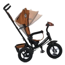 Велосипед с родительской ручкой Turbo Trike MT 1006-11, свет, музыка, пульт, оранжевий фото 21