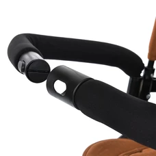 Велосипед с родительской ручкой Turbo Trike MT 1006-11, свет, музыка, пульт, оранжевий фото 86