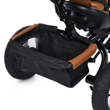 Велосипед с родительской ручкой Turbo Trike MT 1006-11, свет, музыка, пульт, оранжевий фото 92