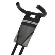 Велосипед с родительской ручкой Turbo Trike MT 1006-12, свет, музыка, пульт, светло-серый фото 31