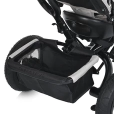 Велосипед с родительской ручкой Turbo Trike MT 1006-12, свет, музыка, пульт, светло-серый фото 63