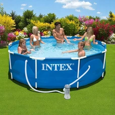 Intex 28202, каркасный бассейн, 305 х 76 см., фильтр-насос