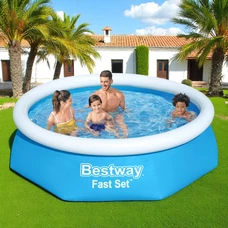 Bestway 57450, надувной бассейн, 244 х 61 см., фильтр-насос