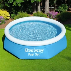 Bestway 57450, надувной бассейн, 244 х 61 см., фильтр-насос фото 14