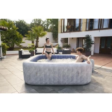 Bestway 6001Q, надувной бассейн - джакузи, 230 х 230 х 71 см., 7 мест, с подсветкой фото 37