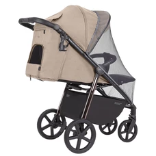 Прогулочная коляска Carrello Bravo CRL-5515 Ivory Beige бежевая, москитная сетка фото 54