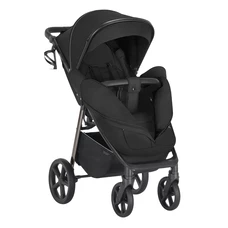 Прогулочная коляска Carrello Bravo CRL-5515 Jet Black черная, москитная сетка фото 14