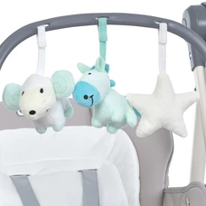 Стульчик-качели El Camino Swan ME 1087-G Latte бежевый фото 92