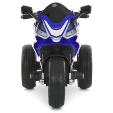Мотоцикл для детей M 6267 EL-4 синий, 2 мотора 35W, музыка, свет фото 14