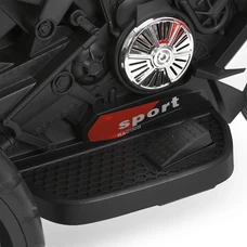 Мотоцикл для детей M 6267 EL-4 синий, 2 мотора 35W, музыка, свет фото 86