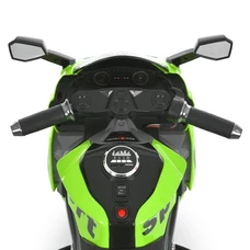 Мотоцикл для детей M 6267 EL-5 зеленый, 2 мотора 35W, музыка, свет фото 71