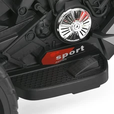 Мотоцикл для детей M 6267 EL-5 зеленый, 2 мотора 35W, музыка, свет фото 86