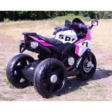 Мотоцикл для детей M 6267 EL-8 розовый, 2 мотора 35W, музыка, свет фото 54