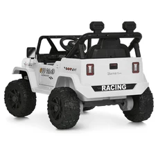 Детский электромобиль джип M 6289 EBLR-1 белый, пульт управления 2,4G фото 54