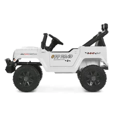 Детский электромобиль джип M 6289 EBLR-1 белый, пульт управления 2,4G фото 63