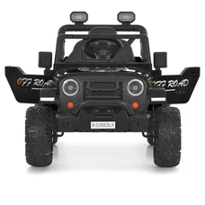 Детский электромобиль джип M 6289 EBLR-2 черный, пульт управления 2,4G фото 14