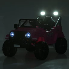 Детский электромобиль джип M 6289 EBLR-2 черный, пульт управления 2,4G фото 63