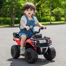 Детский электрический квадроцикл M 6286 EBLR-3 красный, пульт управления 2,4G фото 14