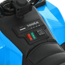 Детский электрический квадроцикл M 6286 EBLR-4 синий, пульт управления 2,4G фото 18