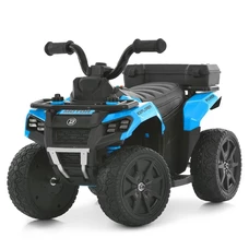 Детский электрический квадроцикл M 6286 EBLR-4 синий, пульт управления 2,4G фото 63