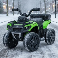 Детский электрический квадроцикл M 6286 EBLR-5 зеленый, пульт управления 2,4G