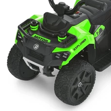 Детский электрический квадроцикл M 6286 EBLR-5 зеленый, пульт управления 2,4G фото 31