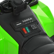 Детский электрический квадроцикл M 6286 EBLR-5 зеленый, пульт управления 2,4G фото 15