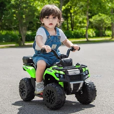 Детский электрический квадроцикл M 6286 EBLR-5 зеленый, пульт управления 2,4G фото 21