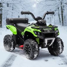 Детский электрический квадроцикл M 6286 EBLR-5 зеленый, пульт управления 2,4G фото 54