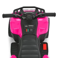 Детский квадроцикл на аккумуляторе M 6286 EBLR-8 розовый, пульт управления 2,4G фото 31