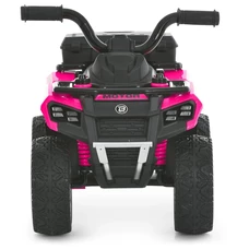Детский квадроцикл на аккумуляторе M 6286 EBLR-8 розовый, пульт управления 2,4G фото 54