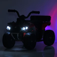 Детский квадроцикл на аккумуляторе M 6286 EBLR-8 розовый, пульт управления 2,4G фото 92