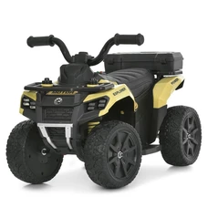 Детский квадроцикл на аккумуляторе M 6286 EBLR-13 бежевый, пульт управления 2,4G фото 63