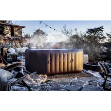 Bestway 6001U, надувной бассейн - джакузи, 201 х 201 х 80 см., 7 мест, с подсветкой фото 37