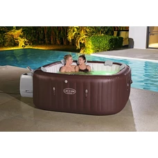 Bestway 6001U, надувной бассейн - джакузи, 201 х 201 х 80 см., 7 мест, с подсветкой фото 92