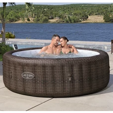 Bestway 6001P, надувной бассейн - джакузи, 216 х 71 см., 7 мест фото 14