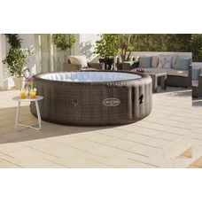 Bestway 6001P, надувной бассейн - джакузи, 216 х 71 см., 7 мест фото 86