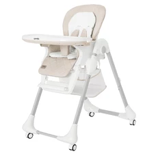Стульчик для кормления Carrello Toffee CRL-9502/3 Light Beige светло-бежевый, на колесиках