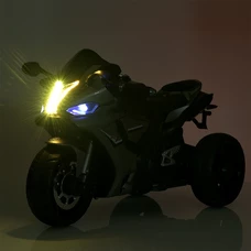 Детский мотоцикл M 5823 EL-11 серый, свет, музыка, Bluetooth фото 54