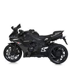 Детский мотоцикл M 5823 ELS-2 черный, автопокраска, музыка, свет фото 37