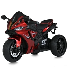 Детский мотоцикл на аккумуляторе M 5823 ELS-3 красный, автопокраска, музыка, свет фото 41