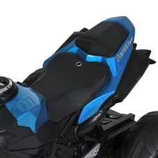 Детский мотоцикл на аккумуляторе M 5823 ELS-4 синий, автопокраска, музыка, свет фото 86