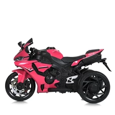 Детский мотоцикл на аккумуляторе M 5823 ELS-8 розовый, автопокраска, музыка, свет фото 37