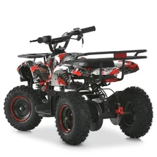 Квадроцикл Prof1 HB-EATV 800NP-3 красный, мотор 800W, 3 аккумулятора 12A/12V фото 21