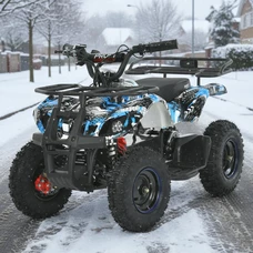 Квадроцикл Prof1 HB-EATV 800NP-4 синий, мотор 800W, 3 аккумулятора 12A/12V