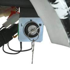 Квадроцикл Prof1 HB-EATV 800NP-4 синий, мотор 800W, 3 аккумулятора 12A/12V фото 11