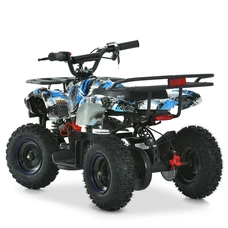 Квадроцикл Prof1 HB-EATV 800NP-4 синий, мотор 800W, 3 аккумулятора 12A/12V фото 21