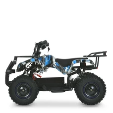 Квадроцикл Prof1 HB-EATV 800NP-4 синий, мотор 800W, 3 аккумулятора 12A/12V фото 37